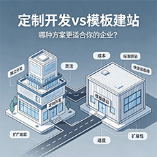 九江建站-定制开发vs模板建站:哪种方案更适合你的企业?