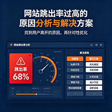 九江建站-网站跳出率过高的原因分析与解决方案