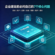 九江建站-企业建站前必问的7个核心问题 - 网站建设规划指南