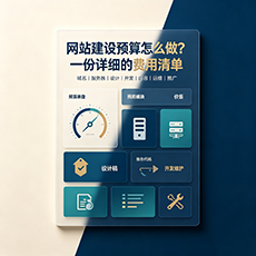 九江建站-网站建设预算怎么做?一份详细的费用清单