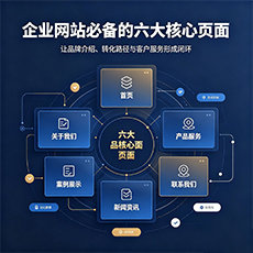 都昌建站-企业网站必备的六大核心页面