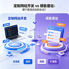 濂溪建站-定制网站开发 vs 模板建站：哪个更适合你的企业？
